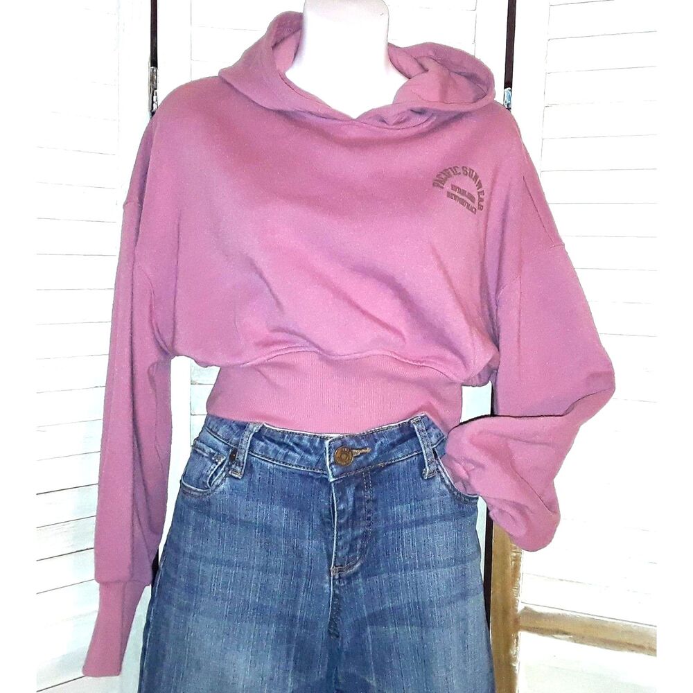 Pacsun Women’s Hoodie Size Small Crew Neck Cropped Sweatshirt